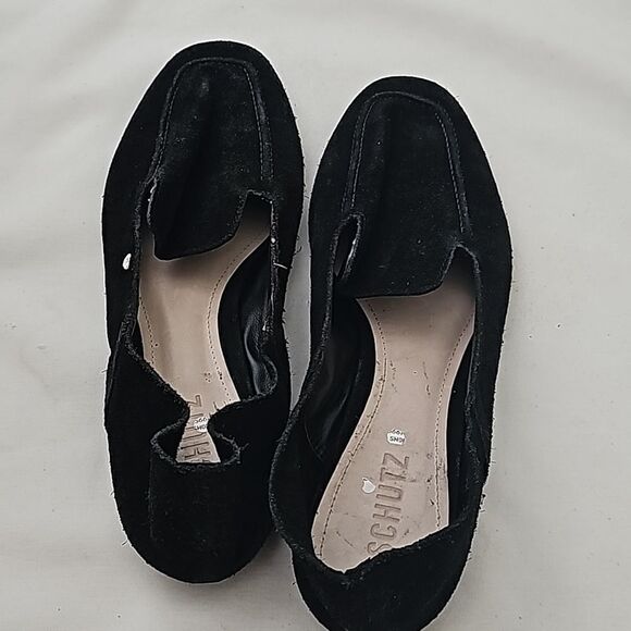 SCHUTZ SUEDE SHOES SIZE 9.5B - Picture 2 of 9